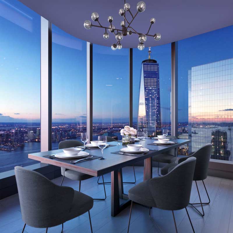 深圳羅湖區(qū)現(xiàn)代風(fēng)格酒店式公寓住宅裝修圖片餐廳