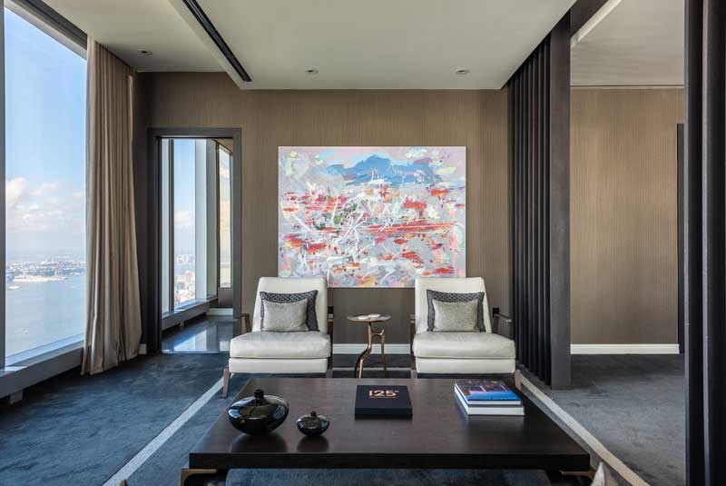 深圳羅湖區(qū)現(xiàn)代風(fēng)格酒店式公寓住宅裝修圖片休閑接待區(qū)