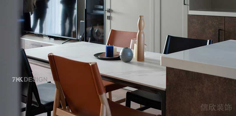 深圳福田區現代風格小戶型精裝修餐桌陳列 深圳福田區現代風格小戶型精裝修餐桌陳列