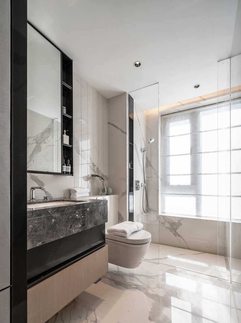 深圳南山現代新中式風格家裝裝修衛生間 深圳南山現代新中式風格家裝裝修衛生間