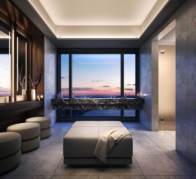 深圳羅湖區(qū)現(xiàn)代風(fēng)格酒店式公寓住宅裝修圖片梳妝及衣帽間