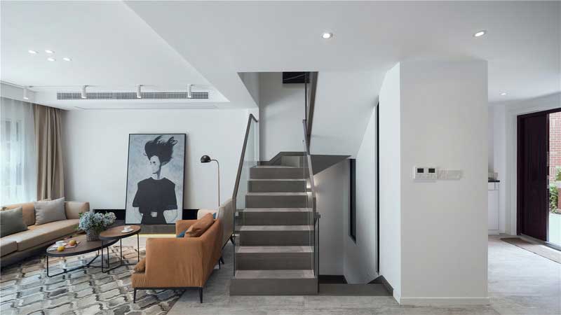 深圳羅湖區(qū)簡(jiǎn)約風(fēng)格120平方三房裝修案例樓梯 深圳羅湖區(qū)簡(jiǎn)約風(fēng)格120平方三房裝修案例樓梯