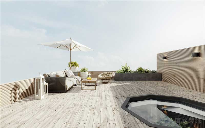 鹽田區極簡風格辦公室裝修設計露臺花園休閑區 鹽田區極簡風格辦公室裝修設計露臺花園休閑區