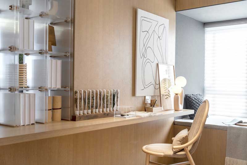 深圳南山北歐風(fēng)格家裝裝修設(shè)計開放式書房書臺 深圳南山北歐風(fēng)格家裝裝修設(shè)計開放式書房書臺