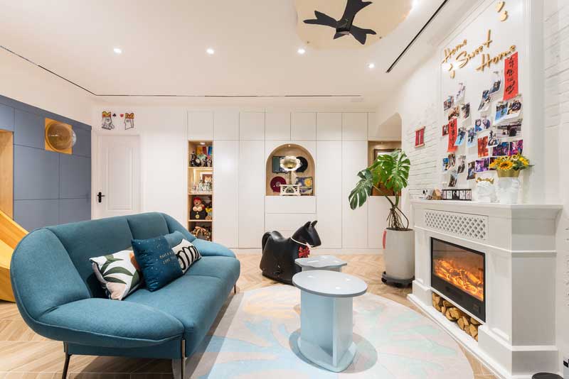 深圳鹽田區三房小戶型家裝裝修客廳