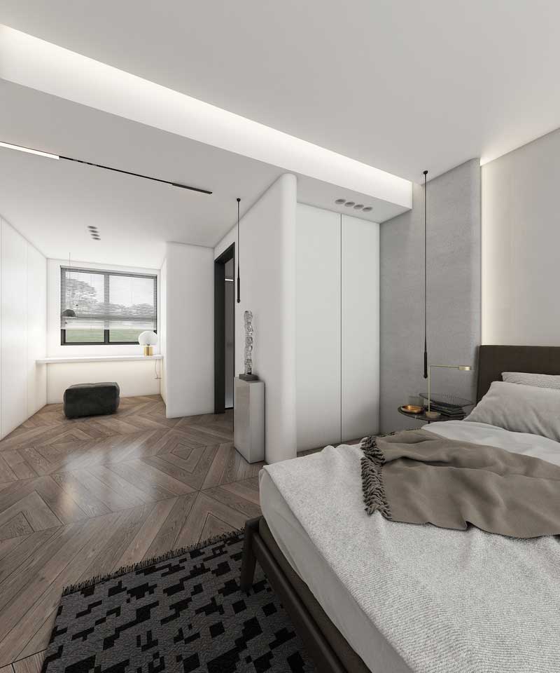 深圳碧桂園現(xiàn)代風格樣板間裝修設計主人房梳妝區(qū) 深圳碧桂園現(xiàn)代風格樣板間裝修設計主人房梳妝區(qū)