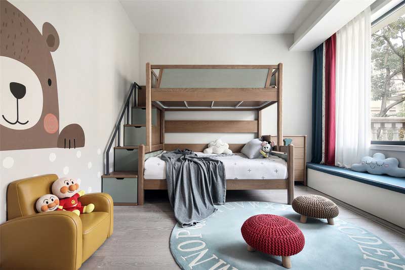 深圳南山區西麗簡約風格別墅裝修兒童房 深圳南山區西麗簡約風格別墅裝修兒童房