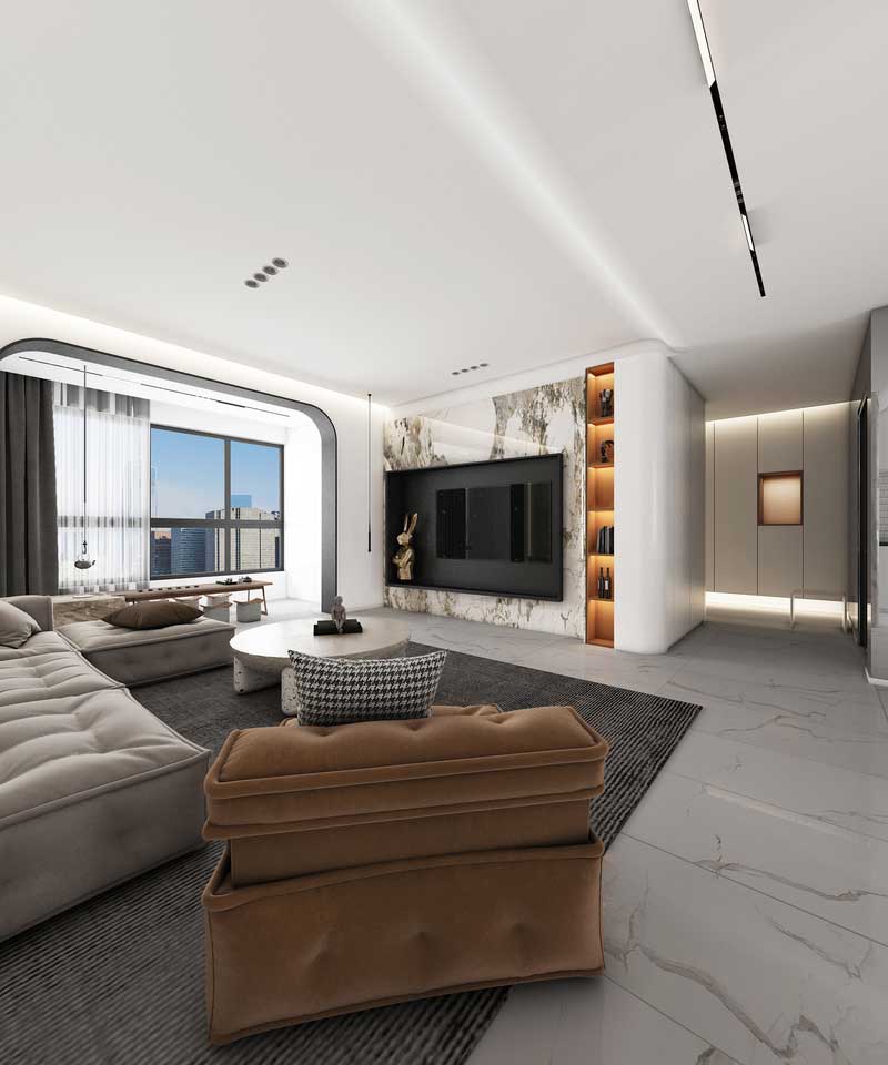 深圳碧桂園現(xiàn)代風格樣板間裝修設計客廳電視背景墻 深圳碧桂園現(xiàn)代風格樣板間裝修設計客廳電視背景墻