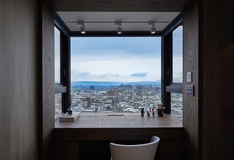 深圳福田區(qū)梅林北歐風格家庭裝修工程書房 深圳福田區(qū)梅林北歐風格家庭裝修工程書房