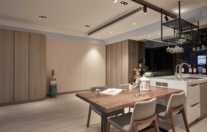 深圳福田區(qū)梅林北歐風格家庭裝修工程餐廳 深圳福田區(qū)梅林北歐風格家庭裝修工程餐廳