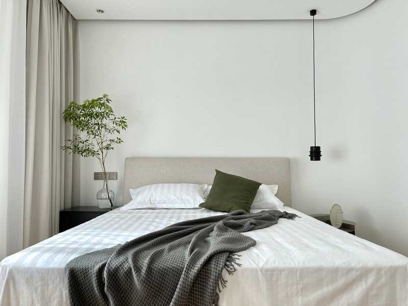 深圳福田區(qū)簡約風(fēng)格100平方家庭住宅裝修工程案例主臥 深圳福田區(qū)簡約風(fēng)格100平方家庭住宅裝修工程案例主臥