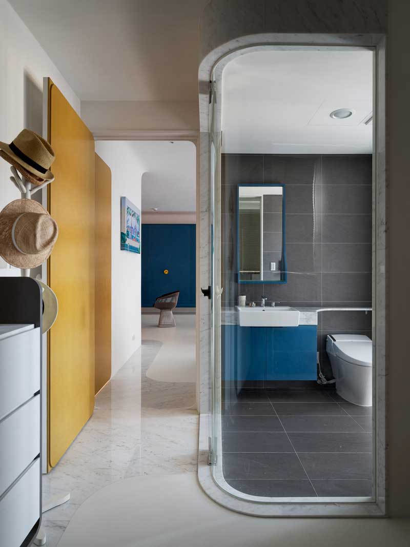 深圳龍崗后現(xiàn)代藍色調三居室裝修圖衛(wèi)生間 深圳龍崗后現(xiàn)代藍色調三居室裝修圖衛(wèi)生間