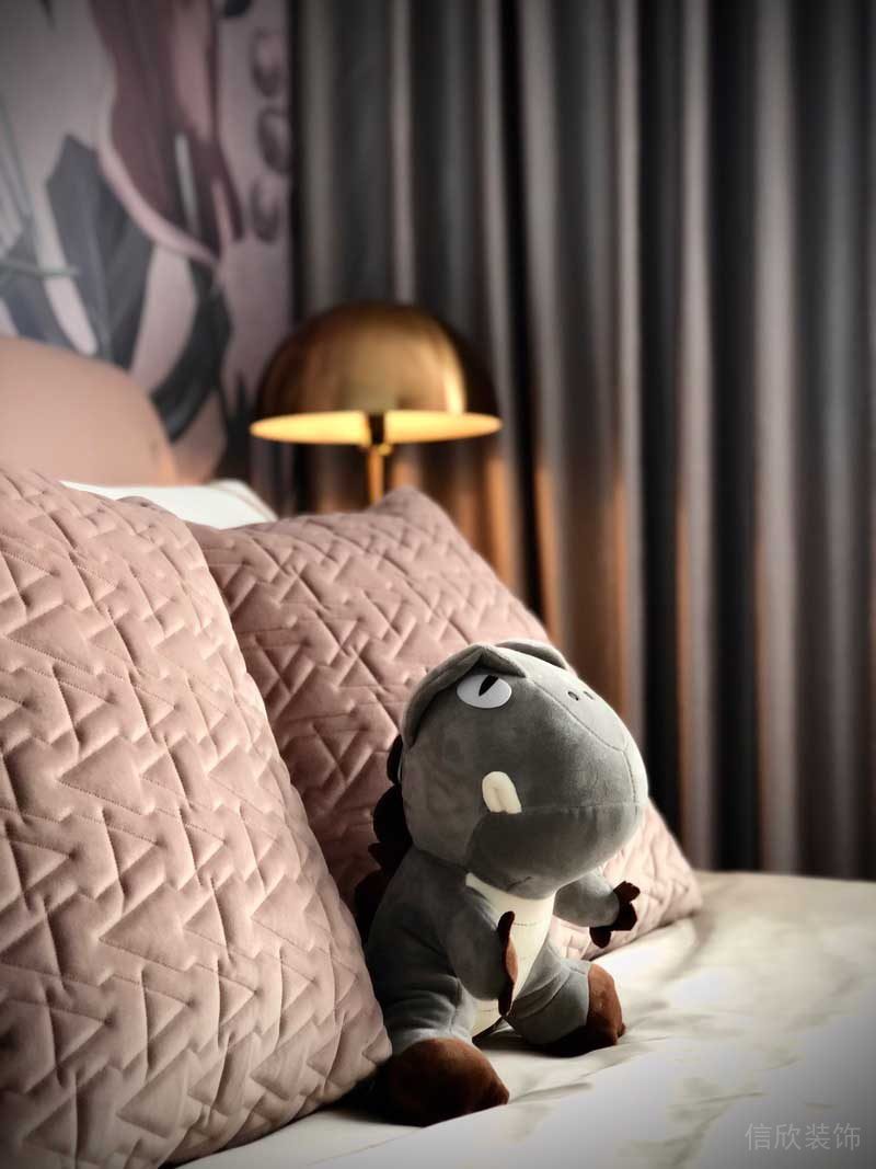 深圳龍華家裝復古輕奢風裝修設計女兒房布偶娃娃 深圳龍華家裝復古輕奢風裝修設計女兒房布偶娃娃