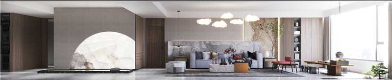 深圳福田區(qū)現(xiàn)代中式奢華家居裝修客廳 深圳福田區(qū)現(xiàn)代中式奢華家居裝修客廳