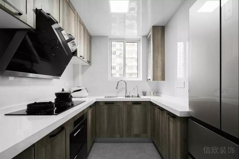 深圳鹽田簡約風格大戶型裝修設計方案圖廚房 深圳鹽田簡約風格大戶型裝修設計方案圖廚房