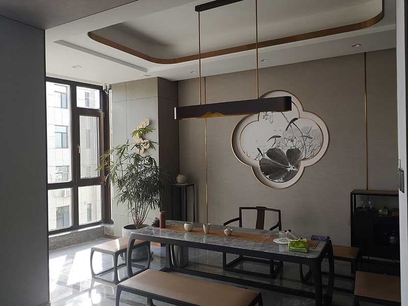 深圳南山新中式家居裝修設(shè)計(jì)圖茶室