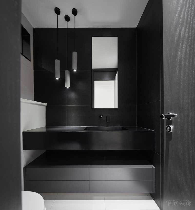 深圳龍崗區簡約風格家裝裝修案例洗手臺 深圳龍崗區簡約風格家裝裝修案例洗手臺