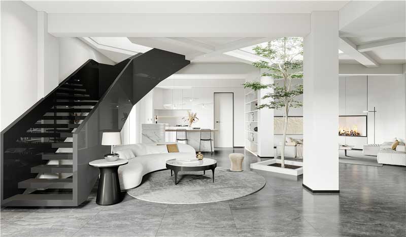 鹽田區極簡風格辦公室裝修設計休閑接待廳 鹽田區極簡風格辦公室裝修設計休閑接待廳