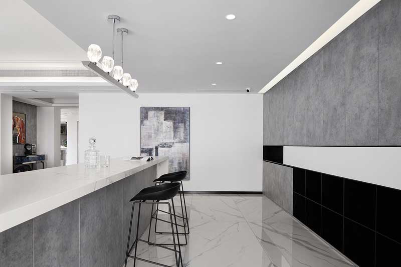 深圳龍崗區極簡風格大戶型家裝裝修設計圖吧椅 深圳龍崗區極簡風格大戶型家裝裝修設計圖吧椅