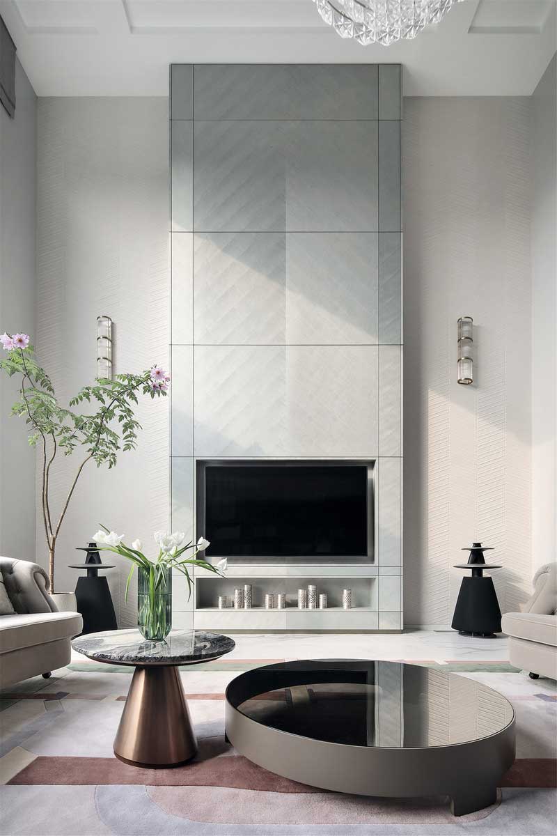 深圳南山區西麗簡約風格別墅裝修會客廳茶幾 深圳南山區西麗簡約風格別墅裝修會客廳茶幾