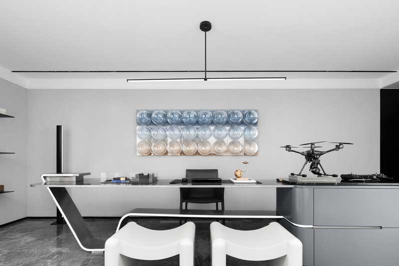 深圳福田現代北歐風家居裝修設計書房 深圳福田現代北歐風家居裝修設計書房