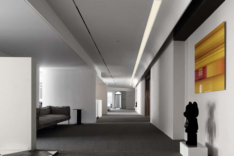 深圳龍華大浪極簡風(fēng)格辦公室裝修光影效果 深圳龍華大浪極簡風(fēng)格辦公室裝修光影效果