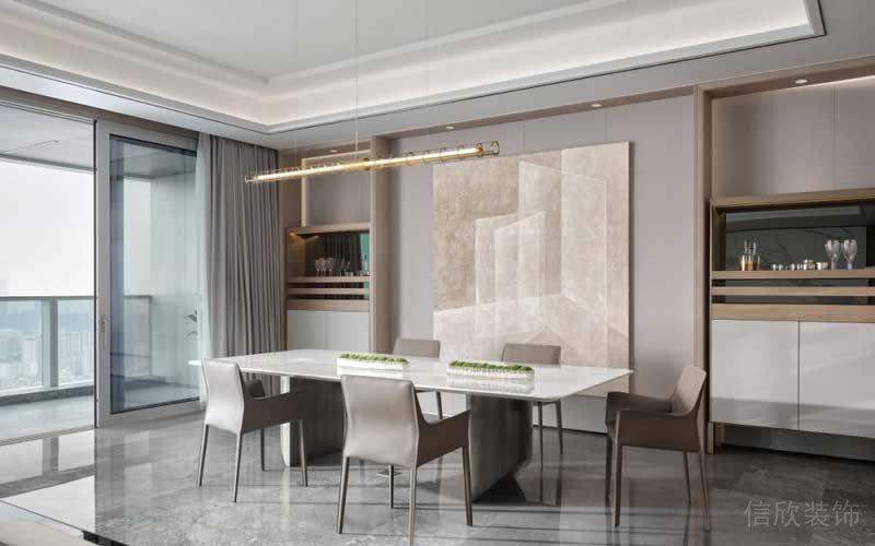 深圳寶安區現代簡約風格精裝修設計施工餐廳 深圳寶安區現代簡約風格精裝修設計施工餐廳