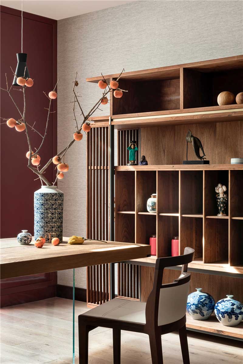 深圳寶安新中式田園風別墅裝修裝飾陳列柜 深圳寶安新中式田園風別墅裝修裝飾陳列柜