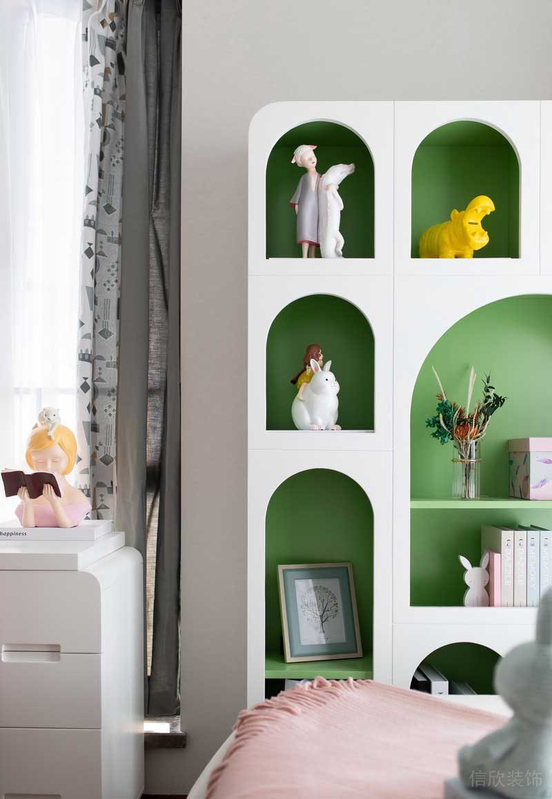 深圳龍崗坂田萬科第五園輕奢風大戶型樣板間設計兒童房軟裝 深圳龍崗坂田萬科第五園輕奢風大戶型樣板間設計兒童房軟裝