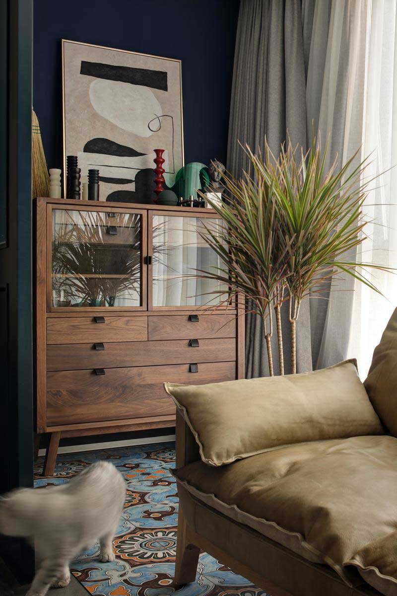 深圳龍崗區美式復古風家裝裝修實景圖客廳裝飾柜 深圳龍崗區美式復古風家裝裝修實景圖客廳裝飾柜