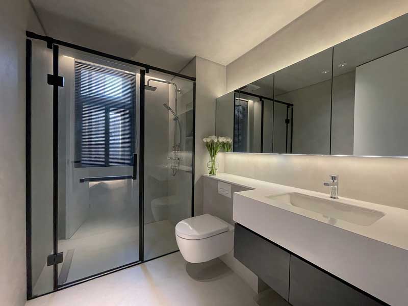 深圳福田區(qū)簡約風(fēng)格100平方家庭住宅裝修工程案例衛(wèi)生間 深圳福田區(qū)簡約風(fēng)格100平方家庭住宅裝修工程案例衛(wèi)生間