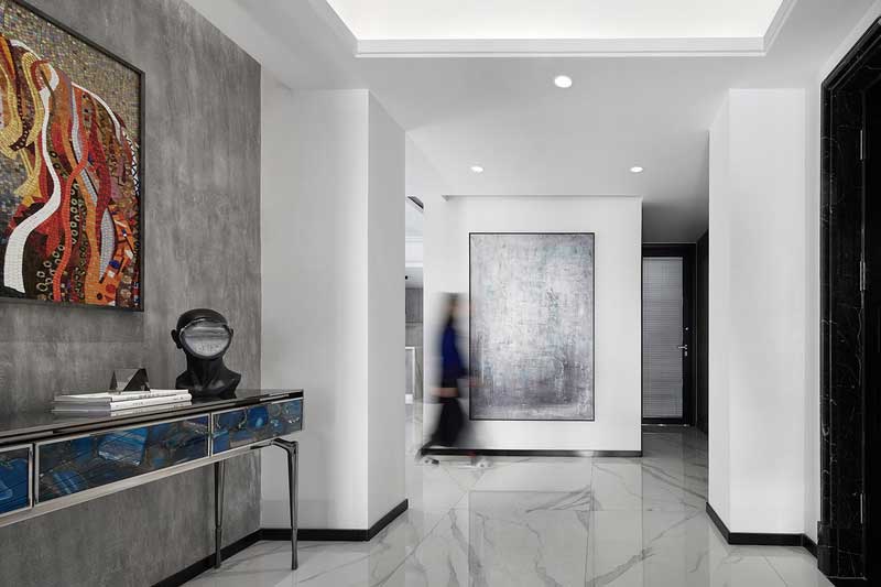 深圳龍崗區(qū)灰白色簡約風(fēng)格家居裝修效果圖過道 深圳龍崗區(qū)灰白色簡約風(fēng)格家居裝修效果圖過道