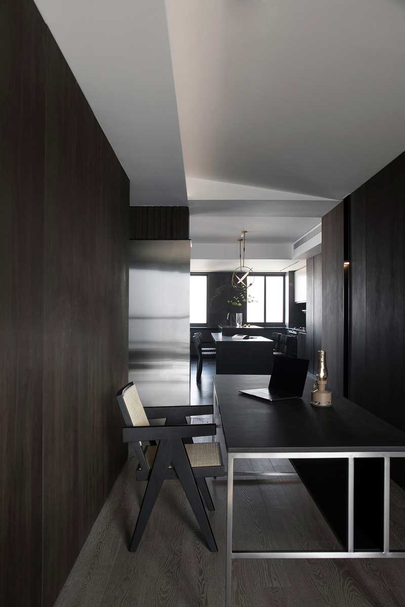 深圳鹽田美式極簡風家庭新房裝修工程案例書房 深圳鹽田美式極簡風家庭新房裝修工程案例書房