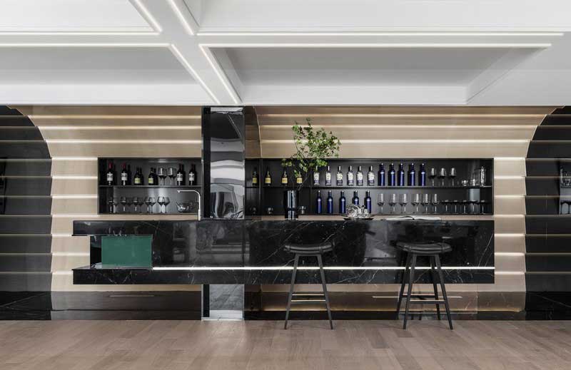 深圳福田現代北歐風家居裝修設計休閑娛樂室吧臺 深圳福田現代北歐風家居裝修設計休閑娛樂室吧臺