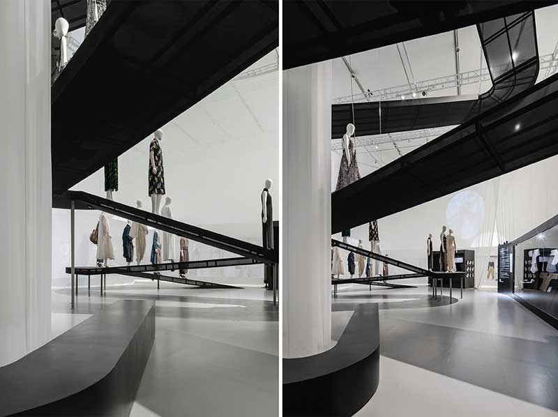 深圳南山區(qū)服裝展廳裝修設(shè)計(jì)模特展示