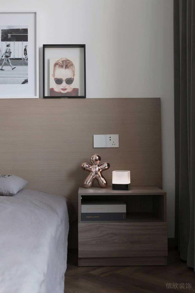 深圳福田區(qū)筆架山極簡風(fēng)新房裝修設(shè)計(jì)案例次臥 深圳福田區(qū)筆架山極簡風(fēng)新房裝修設(shè)計(jì)案例次臥