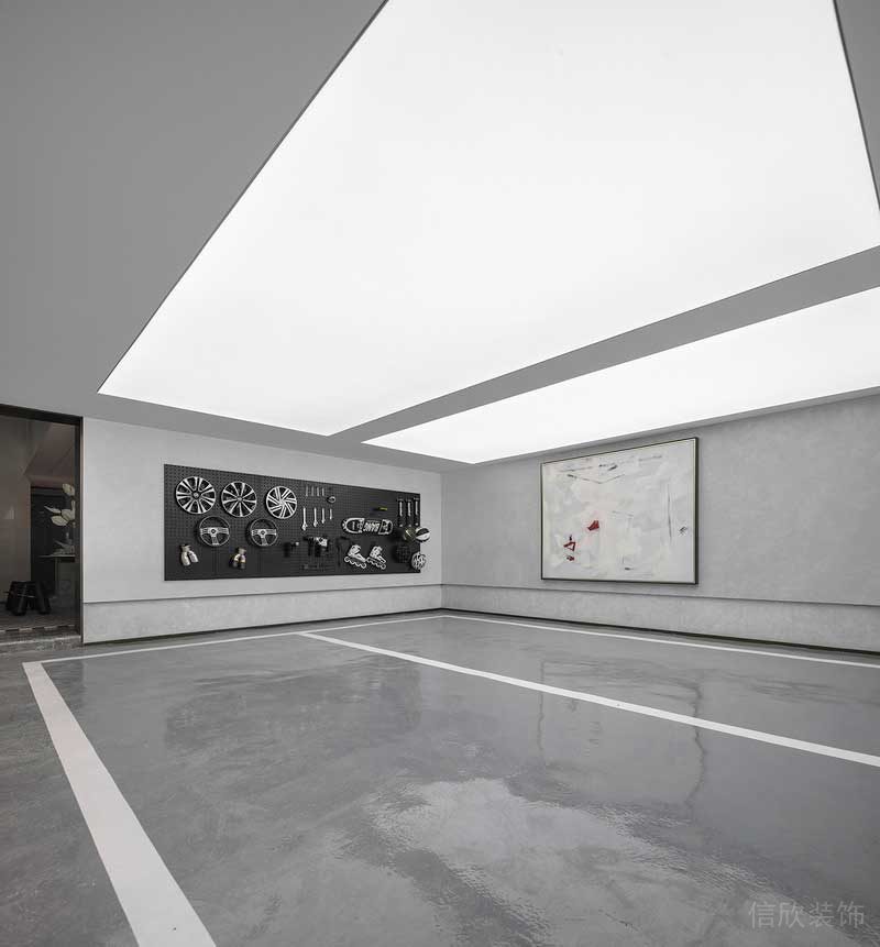 深圳南山區(qū)現(xiàn)代輕奢住宅新房裝修車庫 深圳南山區(qū)現(xiàn)代輕奢住宅新房裝修車庫