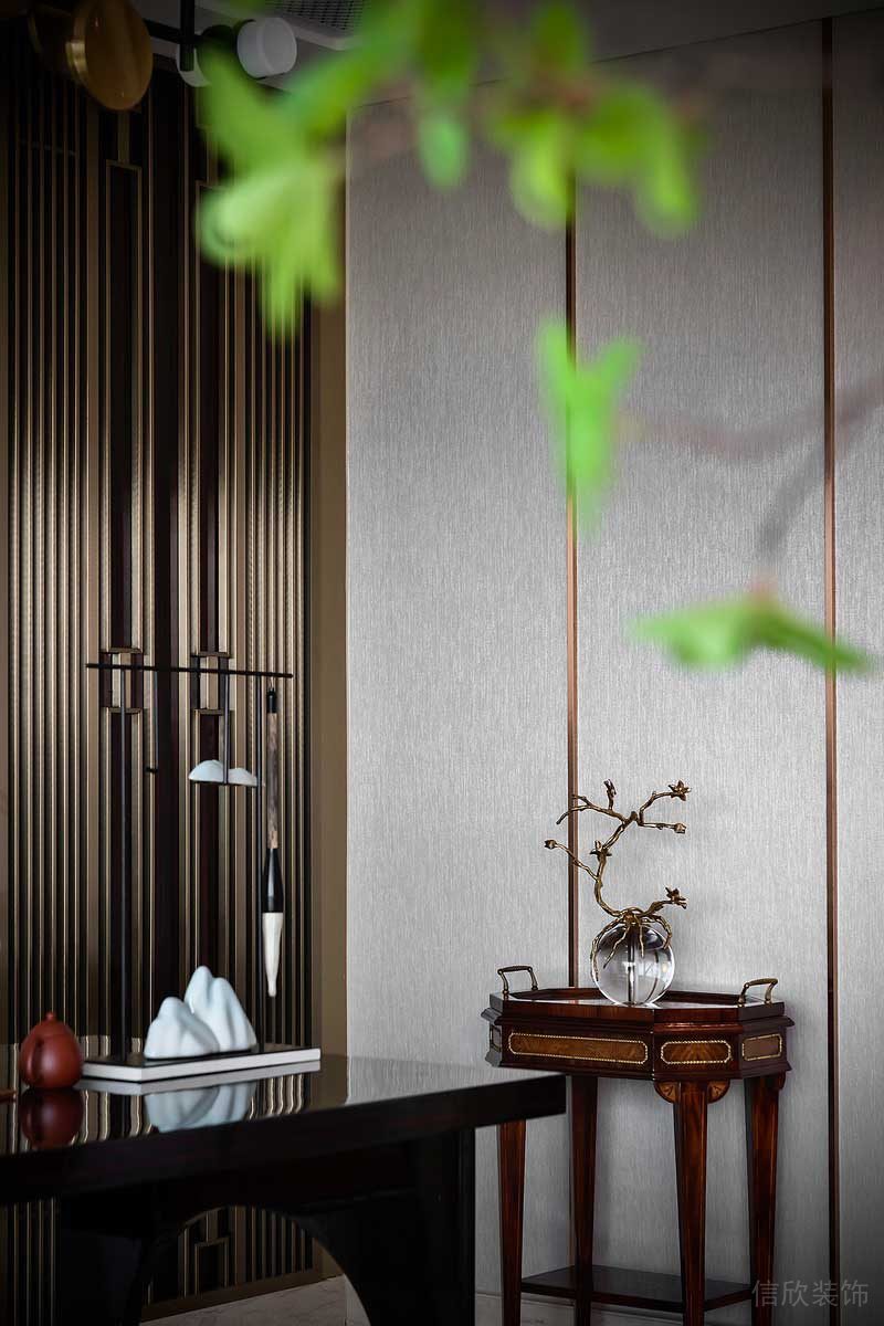 深圳龍華家裝復古輕奢風裝修設計茶室家具 深圳龍華家裝復古輕奢風裝修設計茶室家具