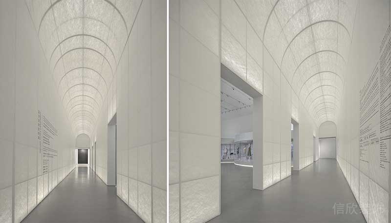 弧形直線(xiàn)線(xiàn)條藝術(shù)展館創(chuàng)意簡(jiǎn)約白設(shè)計(jì)圖