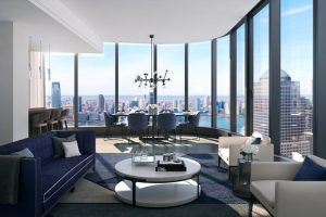 深圳羅湖區(qū)現(xiàn)代風格酒店式公寓住宅裝修圖片客餐廳效果圖