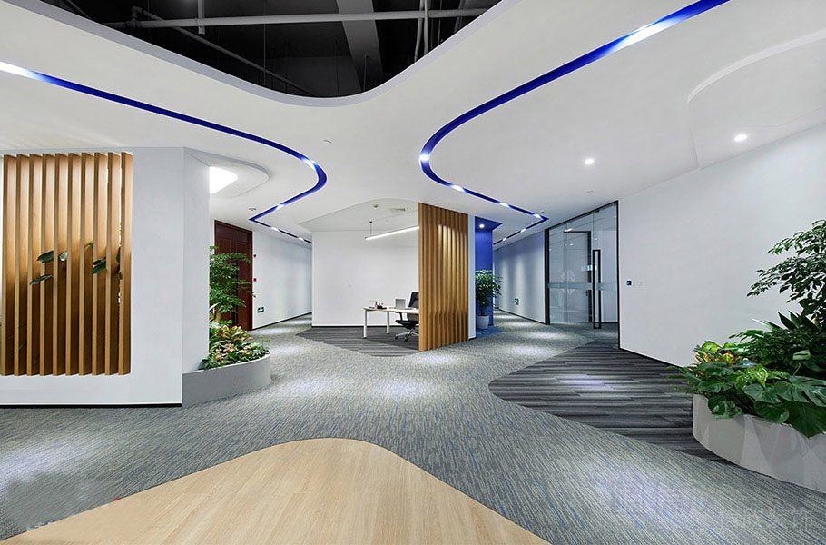 深圳龍華民治科技辦公室裝修設計9