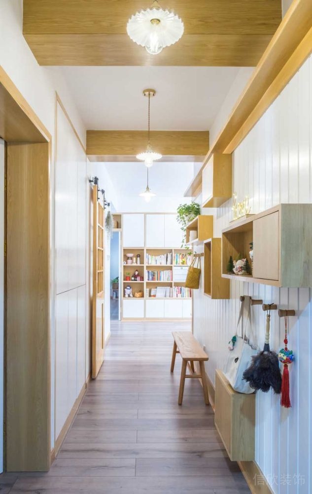 深圳羅湖區(qū)北歐風格家庭裝修設計實景圖