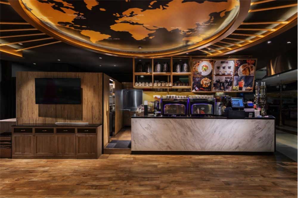 深圳寶安工業風咖啡廳裝修設計工程地面鋪貼 深圳寶安工業風咖啡廳裝修設計工程地面鋪貼