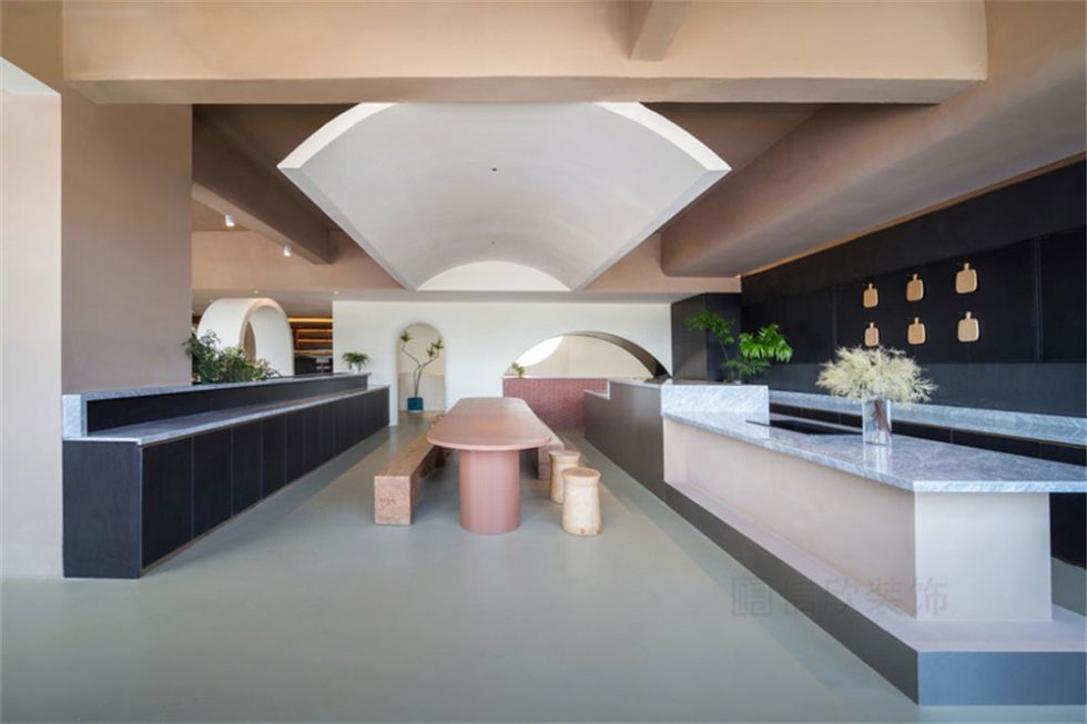 深圳簡約風格素食館裝修設計水吧休閑區 深圳簡約風格素食館裝修設計水吧休閑區