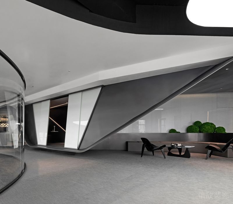 深圳福田卓越城現(xiàn)代風(fēng)格辦公室裝修設(shè)計(jì)空間動(dòng)線 深圳福田卓越城現(xiàn)代風(fēng)格辦公室裝修設(shè)計(jì)空間動(dòng)線