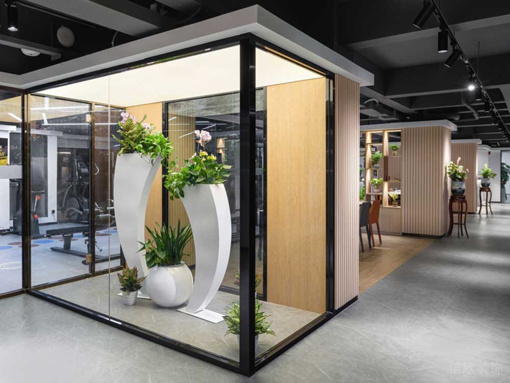 深圳羅湖區華潤大廈現代簡約風格辦公室設計案例綠植裝飾 深圳羅湖區華潤大廈現代簡約風格辦公室設計案例綠植裝飾