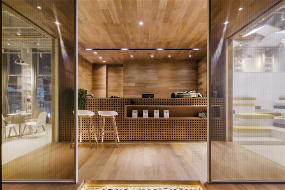 深圳羅湖簡約北歐風餐飲店裝修設計前廳 深圳羅湖簡約北歐風餐飲店裝修設計前廳