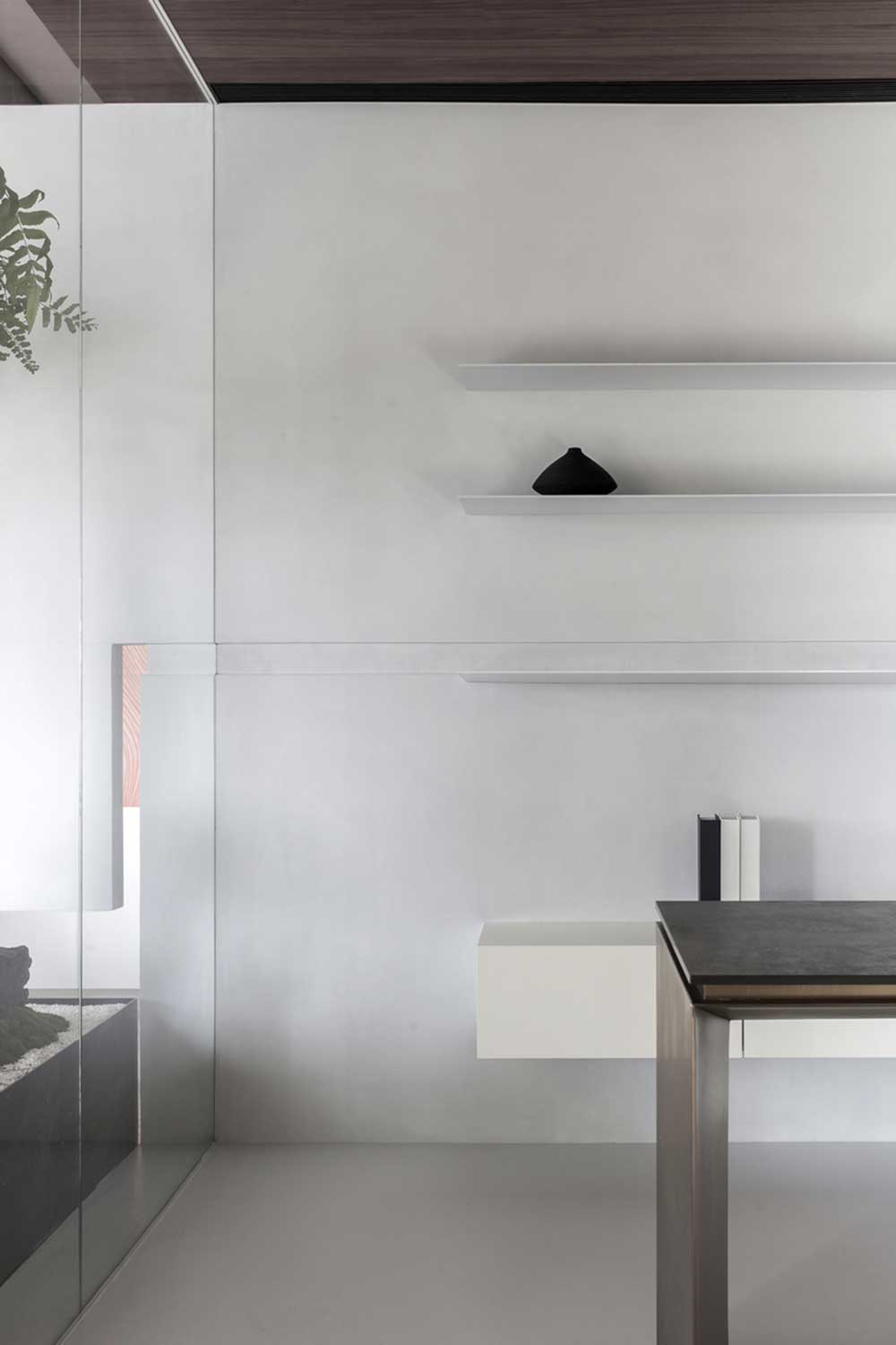 南山區弘毅大廈簡約風格辦公室設計案例氛圍調性