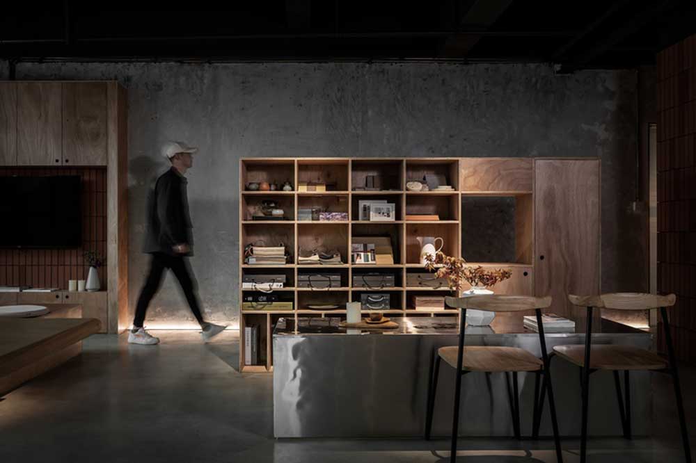 深圳國際影視文化城簡約風格辦公室裝修視覺效果