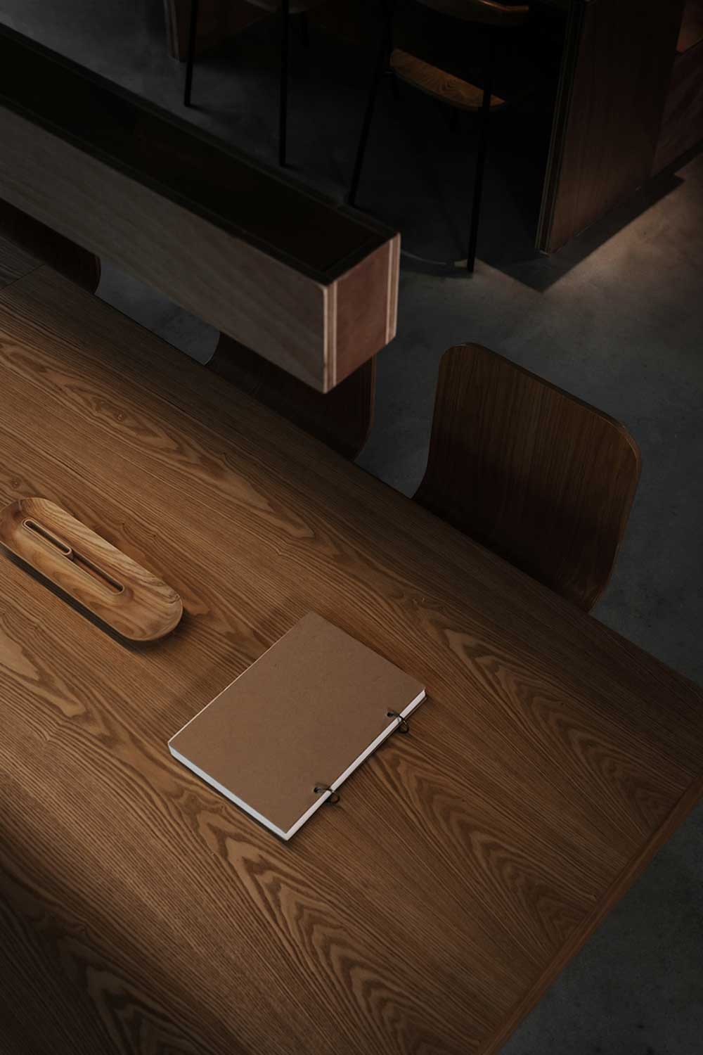 深圳國際影視文化城簡約風格辦公室裝修開放式會議區